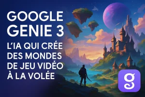 Google Genie 3 : L&rsquo;IA qui Crée des Mondes de Jeu Vidéo à la Volée